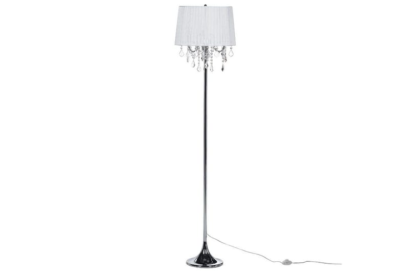 Pianose Golvlampa 165 cm - Silver/Vit - Belysning - Inomhusbelysning & lampor - Golvlampor & golvbelysning