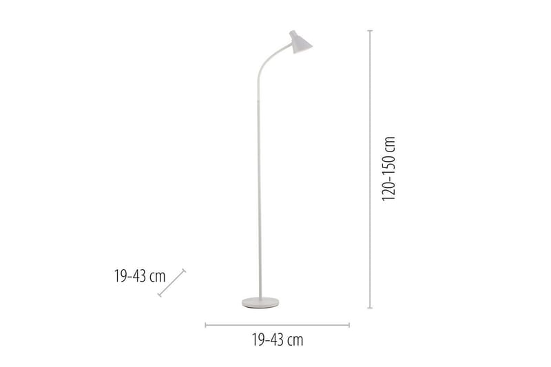 Pixie Just Light Golvlampa - White - Belysning - Inomhusbelysning & lampor - Golvlampor & golvbelysning