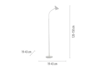 Pixie Just Light Golvlampa - White - Belysning - Inomhusbelysning & lampor - Golvlampor & golvbelysning