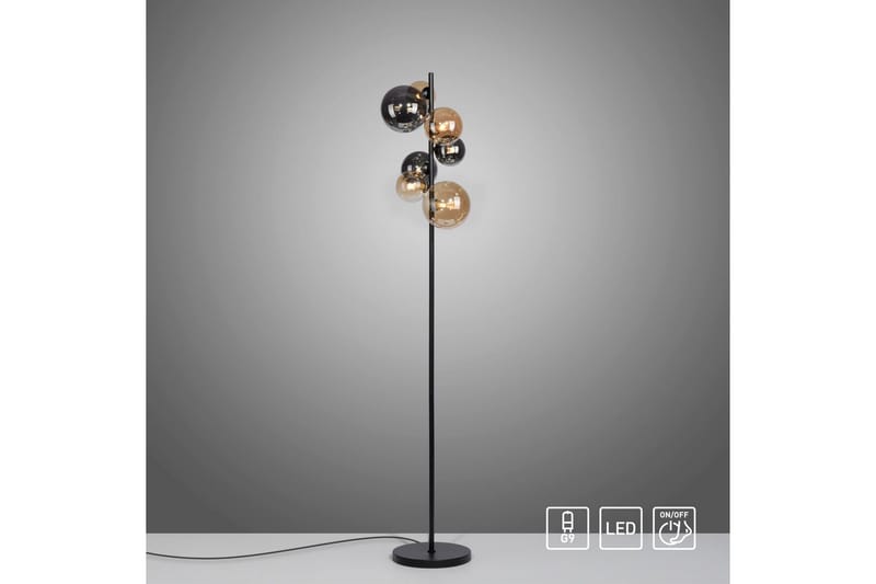 Popsicle Paul Neuhaus Golvlampa - Black - Belysning - Inomhusbelysning & lampor - Golvlampor & golvbelysning