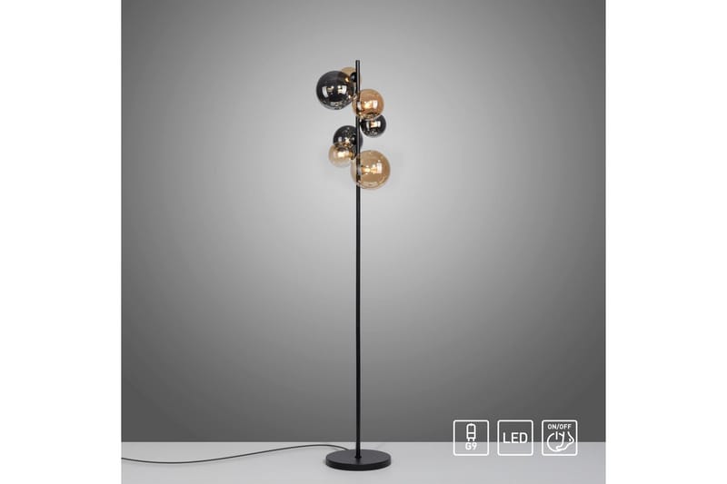 Popsicle Paul Neuhaus Golvlampa - Black - Belysning - Inomhusbelysning & lampor - Golvlampor & golvbelysning