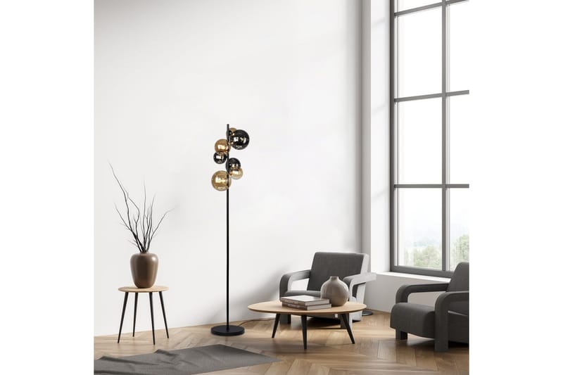 Popsicle Paul Neuhaus Golvlampa - Black - Belysning - Inomhusbelysning & lampor - Golvlampor & golvbelysning