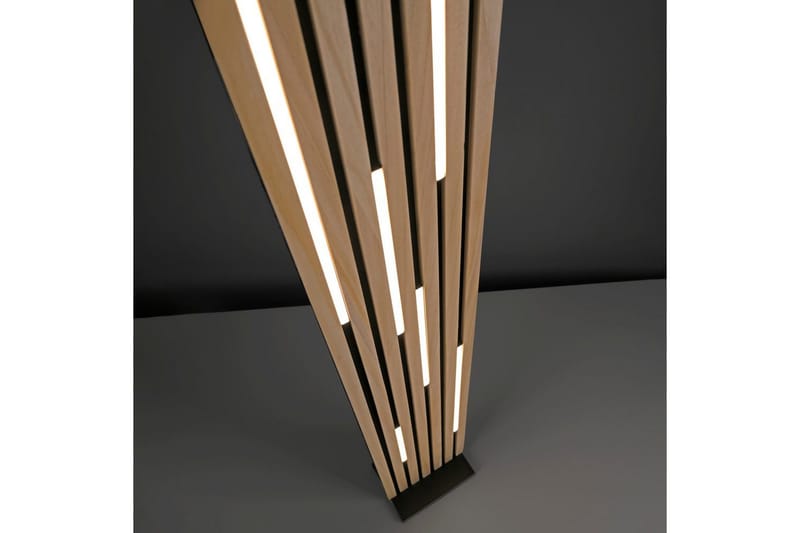 Q-Akustik Paul Neuhaus Golvlampa - Wood - Belysning - Inomhusbelysning & lampor - Golvlampor & golvbelysning