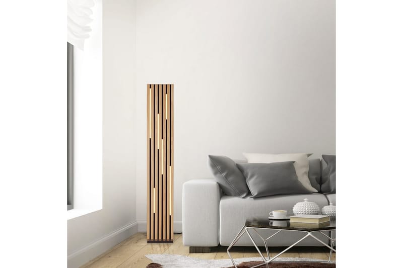 Q-Akustik Paul Neuhaus Golvlampa - Wood - Belysning - Inomhusbelysning & lampor - Golvlampor & golvbelysning