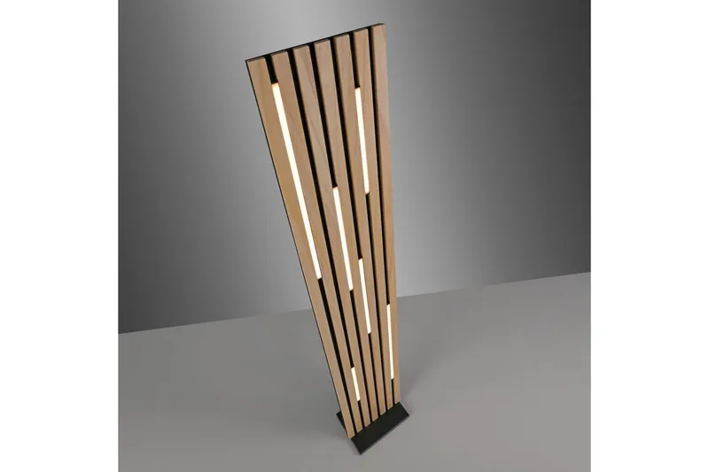 Q-Akustik Paul Neuhaus Golvlampa - Wood - Belysning - Inomhusbelysning & lampor - Golvlampor & golvbelysning