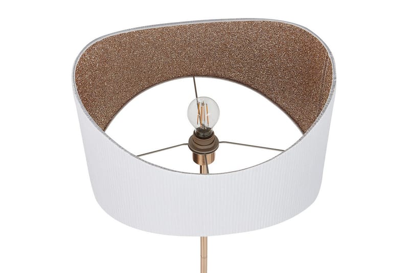 Sancalvo Golvlampa 153 cm - Guld/Vit - Belysning - Inomhusbelysning & lampor - Golvlampor & golvbelysning