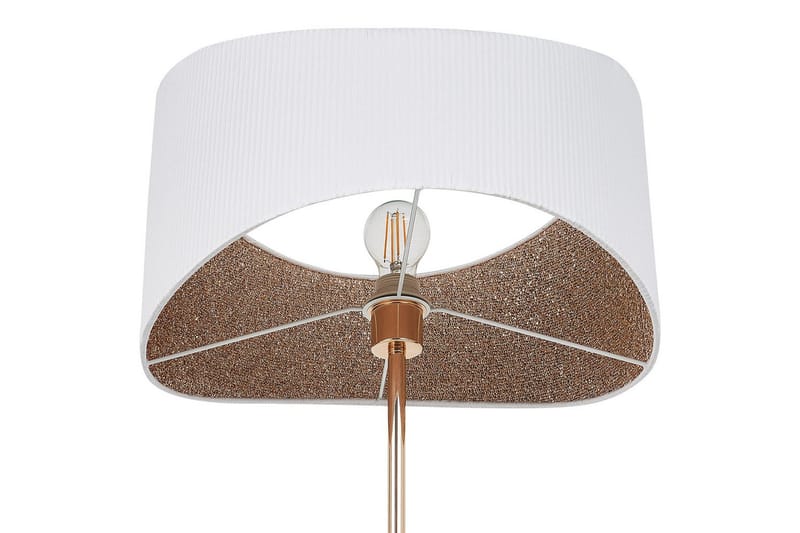 Sancalvo Golvlampa 153 cm - Guld/Vit - Belysning - Inomhusbelysning & lampor - Golvlampor & golvbelysning