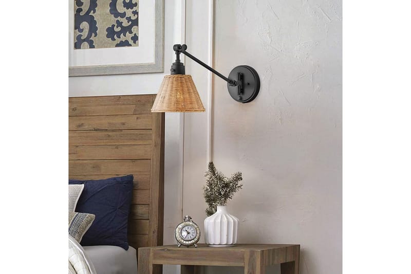 Arti Hinkley Vägglampa - Black||Brown - Belysning - Inomhusbelysning & lampor - Sänglampa - Sänglampa vägg