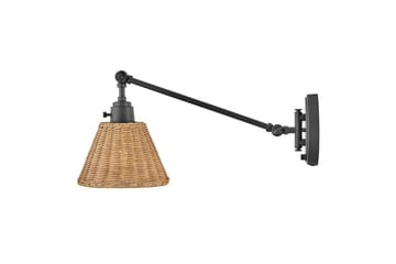 Arti Hinkley Vägglampa - Black||Brown - Belysning - Inomhusbelysning & lampor - Sänglampa - Sänglampa vägg