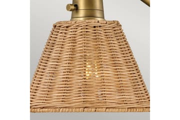 Arti Hinkley Vägglampa - Mässing/Brun - Belysning - Inomhusbelysning & lampor - Sänglampa - Sänglampa vägg