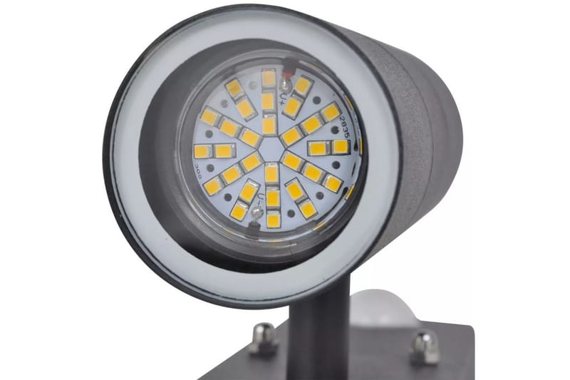 Baumann Vägglampa 12x22 cm LED Cylinder med Sensor - Svart - Sovrumslampa - Vägglampor & väggbelysning - Sänglampa vägg