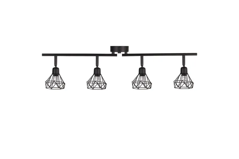 Ermana Vägglampa G9, Svart