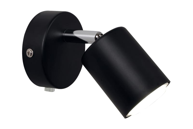 EXPLORE Vägglampa med Arm Svart GU10 - Sovrumslampa - Sänglampa vägg - Vägglampor & väggbelysning