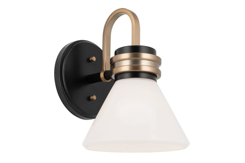 Farum Kichler Vägglampa, Black||Bronze