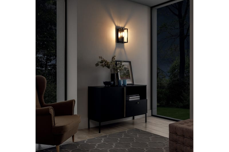 Furtim Vägglampa med Arm - Svart - Belysning - Inomhusbelysning & lampor - Sänglampa - Sänglampa vägg