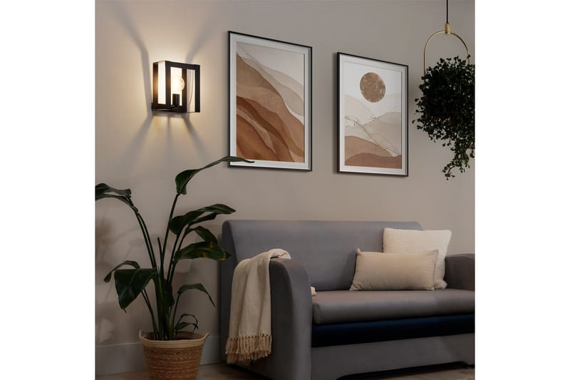 Giorri Vägglampa med Arm - Svart - Belysning - Inomhusbelysning & lampor - Sänglampa - Sänglampa vägg