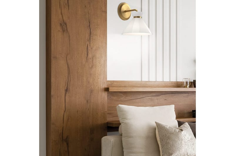 Halston Alora Mood Vägglampa - GOLD - Belysning - Inomhusbelysning & lampor - Sänglampa - Sänglampa vägg