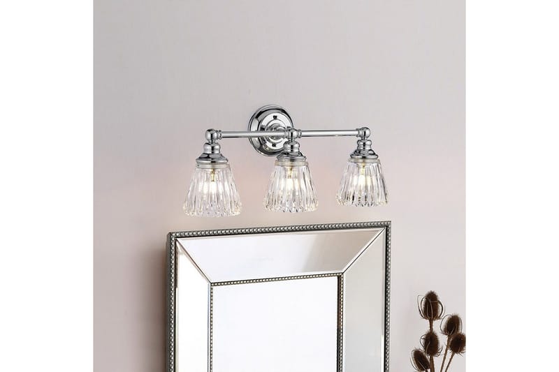 Keynes Quintiesse Vägglampa - Chrome - Belysning - Inomhusbelysning & lampor - Sänglampa - Sänglampa vägg