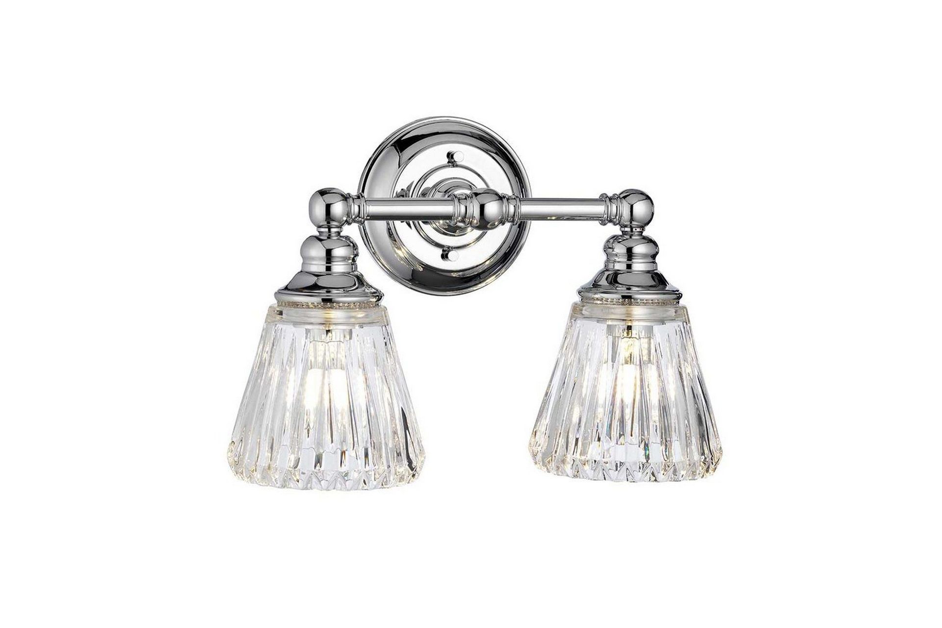 Keynes Quintiesse Vägglampa - Chrome