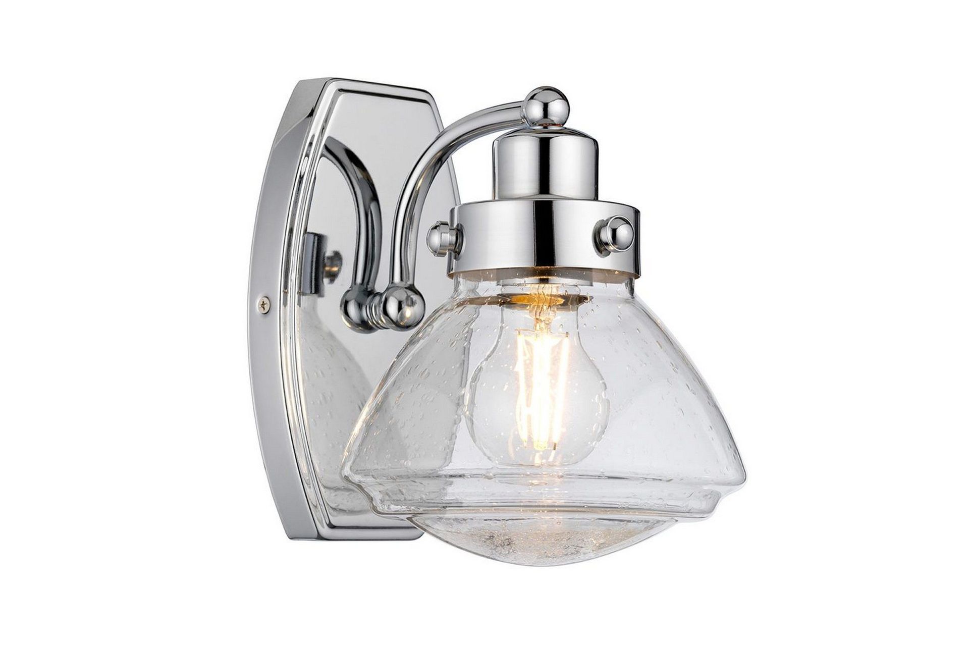 Lärd Quoizel Vägglampa - Chrome