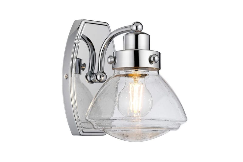 Lärd Quoizel Vägglampa, Chrome
