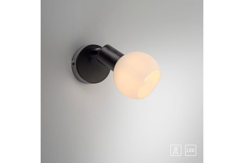 Loki Just Light Vägg/taklampa - Black - Belysning - Inomhusbelysning & lampor - Sänglampa - Sänglampa vägg