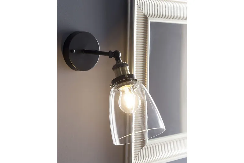 Lovataia Vägglampa 2 st E27 - Svart - Belysning - Inomhusbelysning & lampor - Sänglampa - Sänglampa vägg