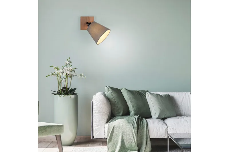 Michel Just Light Vägg/taklampa - Wood - Belysning - Inomhusbelysning & lampor - Sänglampa - Sänglampa vägg