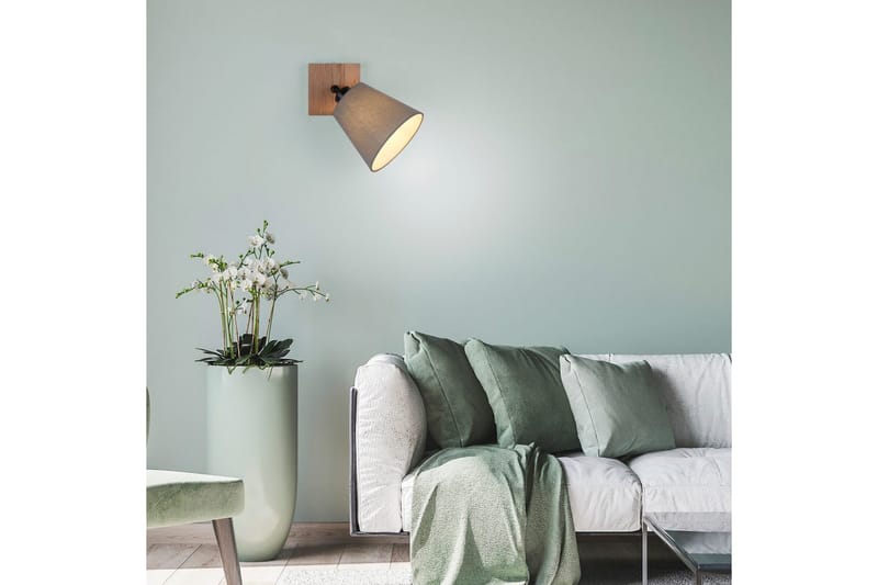 Michel Just Light Vägg/taklampa - Wood - Belysning - Inomhusbelysning & lampor - Sänglampa - Sänglampa vägg
