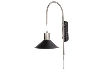 Ozmi Vägglampa E27 E27 - Silver/Svart - Belysning - Inomhusbelysning & lampor - Sänglampa - Sänglampa vägg