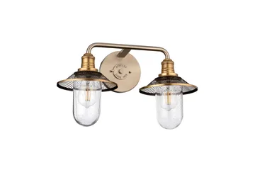 Rigby Hinkley Vägglampa - Silver||Brass - Belysning - Inomhusbelysning & lampor - Sänglampa - Sänglampa vägg