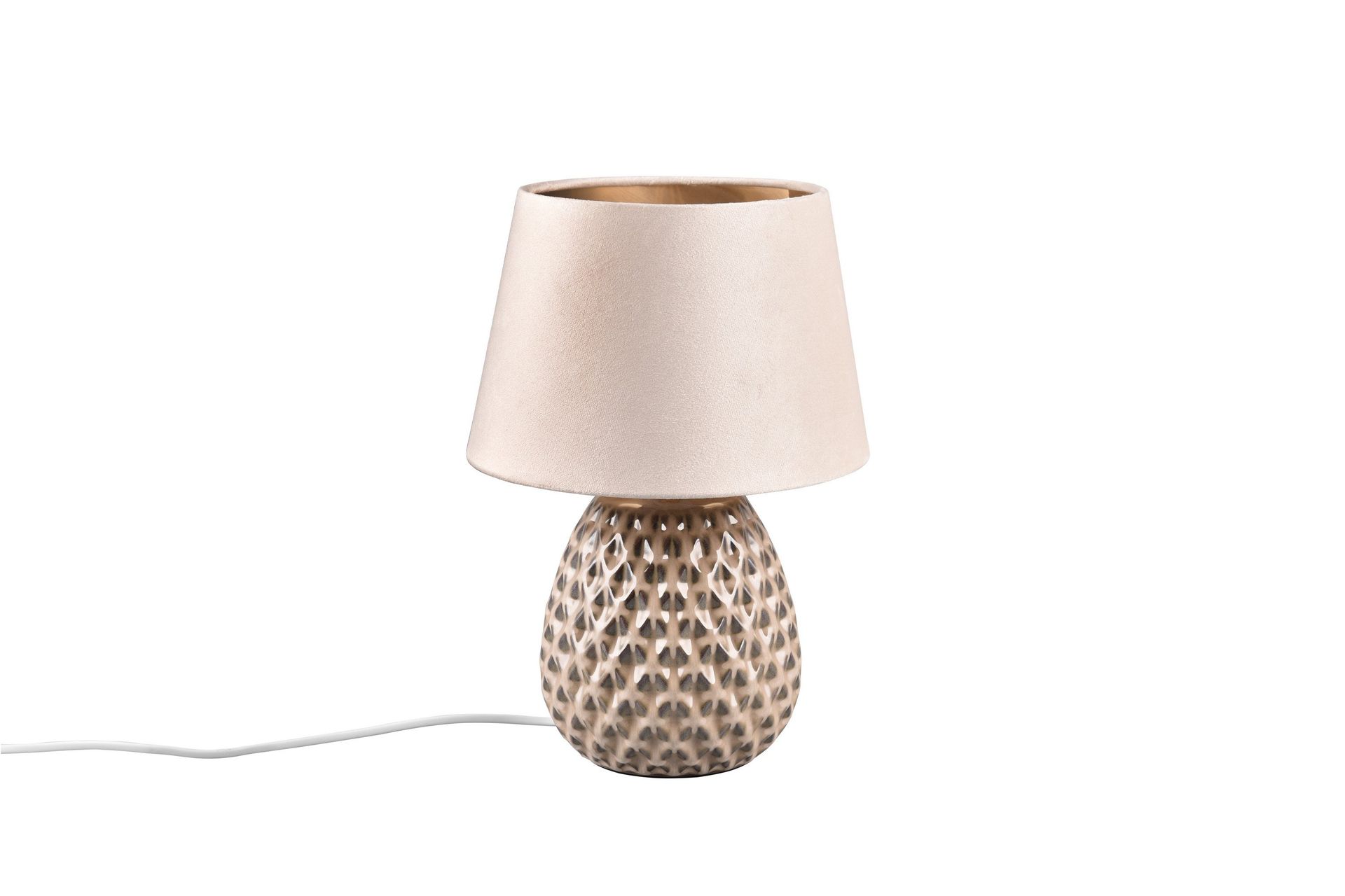 ariana bordslampa 35 cm e14 beige - beige