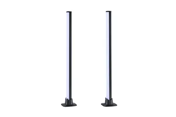 Boy LED Bordslampa 2 st svart RGB - Svart - Belysning - Inomhusbelysning & lampor - Sänglampa - Sängbordslampa