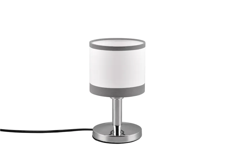 Davos Bordslampa E14 krom/ vit - Krom/Vit - Belysning - Inomhusbelysning & lampor - Sänglampa - Sängbordslampa