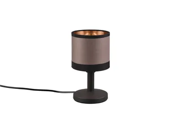 Davos Bordslampa E14 mattsvart/ greige - Matt svart/Greige - Belysning - Inomhusbelysning & lampor - Sänglampa - Sängbordslampa