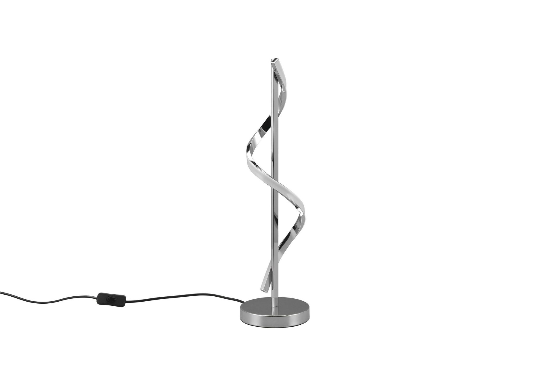 isabel led bordslampa krom 4000k - krom