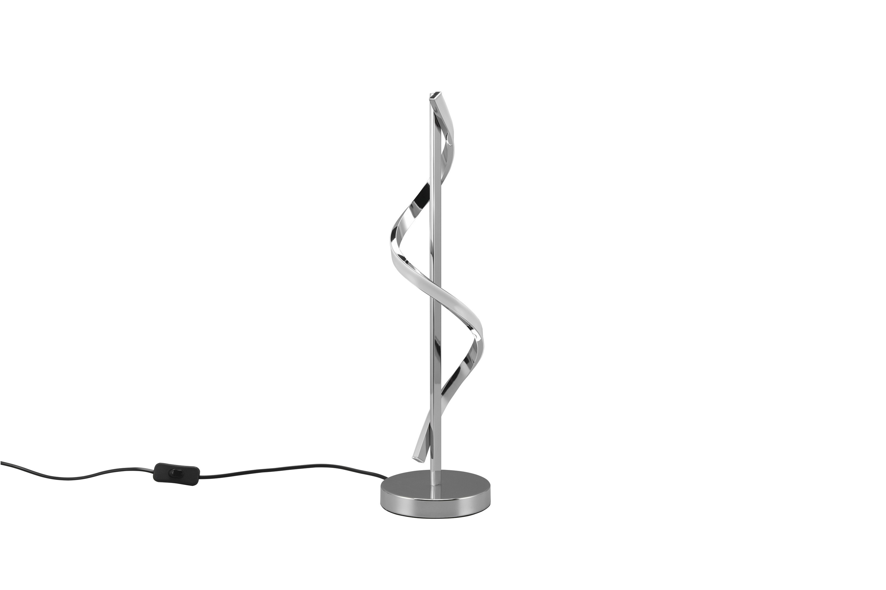 isabel led-bordslampa krom - krom