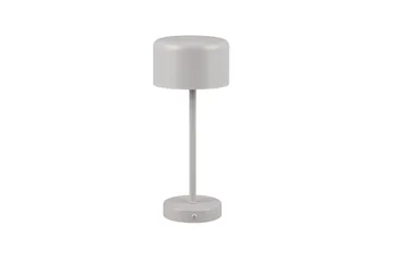 Jeff LED Bordslampa grå uppladdningsbar - Grå - Belysning - Inomhusbelysning & lampor - Sänglampa - Sängbordslampa