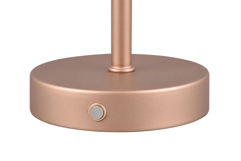 Jeff LED Bordslampa kaffe brun uppladdningsbar - Brun - Belysning - Inomhusbelysning & lampor - Sänglampa - Sängbordslampa