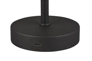 Jeff LED Bordslampa mattsvart uppladdningsbar - Matt svart - Belysning - Inomhusbelysning & lampor - Sänglampa - Sängbordslampa