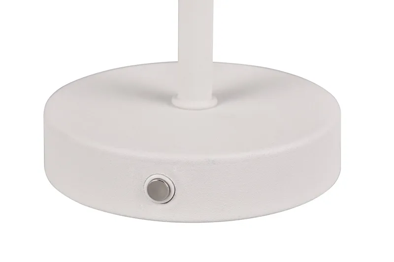 Jeff LED Bordslampa mattvit uppladdningsbar - Matt vit - Belysning - Inomhusbelysning & lampor - Sänglampa - Sängbordslampa