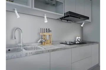Maxi LED Bordslampa mattvit uppladdningsbar - Matt vit - Belysning - Inomhusbelysning & lampor - Sänglampa - Sängbordslampa