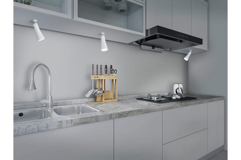 Maxi LED Bordslampa mattvit uppladdningsbar - Matt vit - Belysning - Inomhusbelysning & lampor - Sänglampa - Sängbordslampa