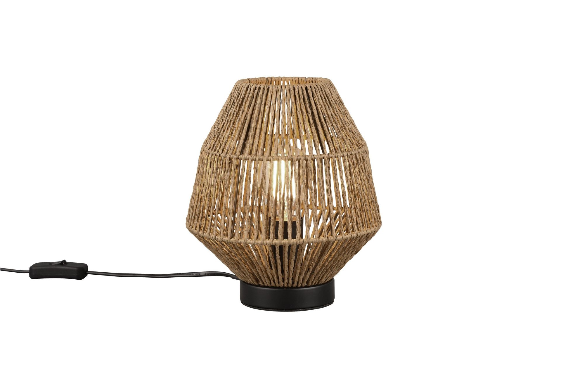 miki bordslampa e27 sisal - sisal