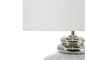 Neris Bordslampa 33 cm - Silver - Belysning - Inomhusbelysning & lampor - Sänglampa - Sängbordslampa