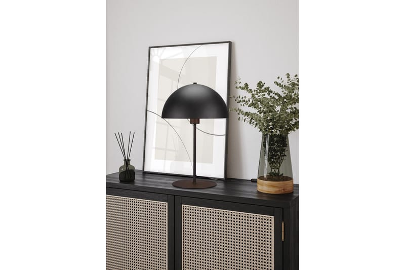 Nola Bordslampa 45 cm E27 mattsvart - Matt svart - Belysning - Inomhusbelysning & lampor - Sänglampa - Sängbordslampa