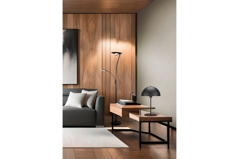 Nola Bordslampa 45 cm E27 mattsvart - Matt svart - Belysning - Inomhusbelysning & lampor - Sänglampa - Sängbordslampa