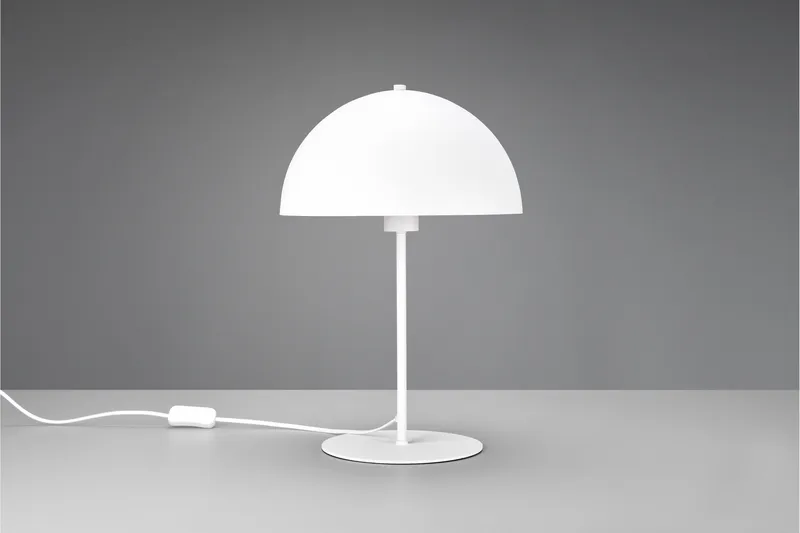 Nola Bordslampa 45 cm E27 mattvit - Matt vit - Belysning - Inomhusbelysning & lampor - Sänglampa - Sängbordslampa