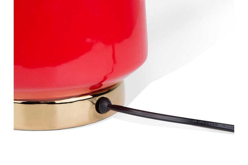 Triversa Bordslampa 32 cm - Röd - Belysning - Inomhusbelysning & lampor - Sänglampa - Sängbordslampa