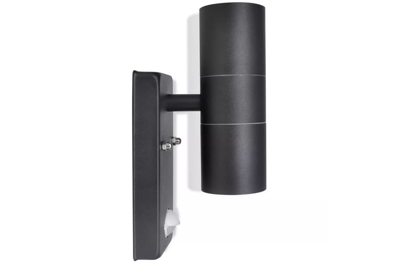 Baumann Vägglampa 12x22 cm LED Cylinder med Sensor - Svart - Belysning - Inomhusbelysning & lampor - Sänglampa - Sänglampa vägg